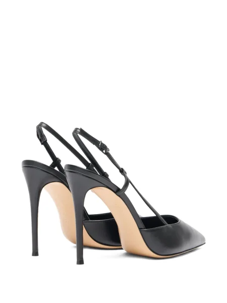 Pantofi cu toc Casadei slingback negru