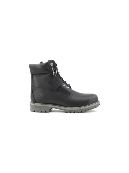 Botki Timberland skórzane czarne
