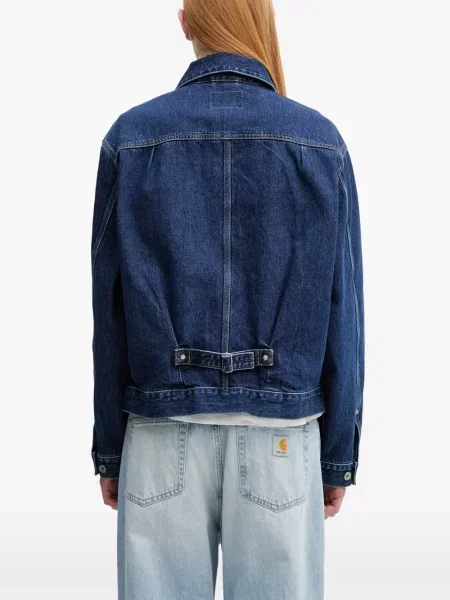 Farmer dzseki Carhartt Wip autogrammal kék