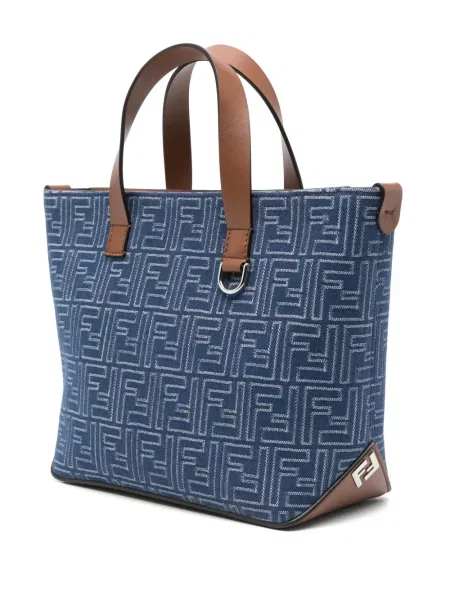 Torba Fendi niebieska