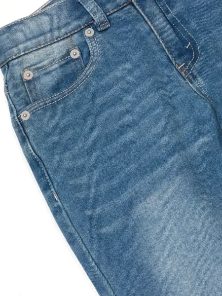 Jeansy straight leg dziecięce Levi's niebieskie