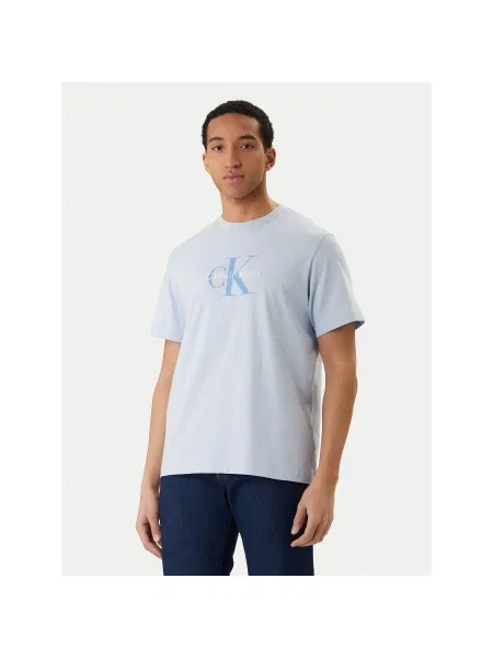 Calvin Klein Jeans Póló Hero Monologo kék