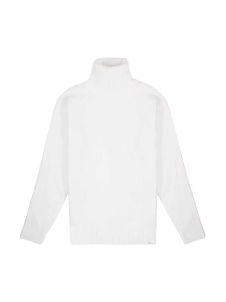 Sweter z golfem Nowadays do golfa biały