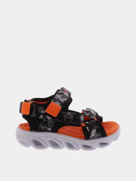 Детские сандалии Skechers серые