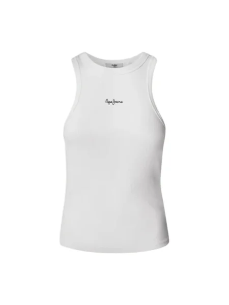 Top Pepe Jeans alb