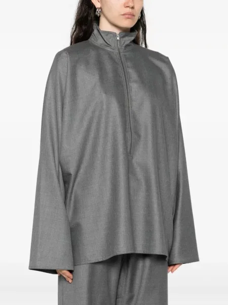 Bluză Sofie D'hoore de jumătate de fermoar gri