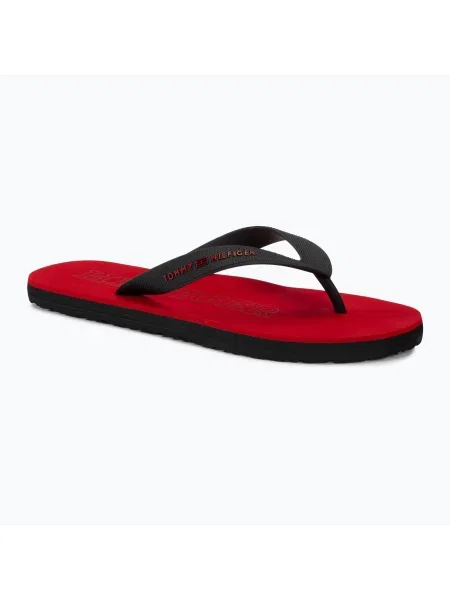 Olcsóbban. Férfi flop-flop papucs Tommy Hilfiger Rubber Beach Sandal black. Méret: 43 EU fekete