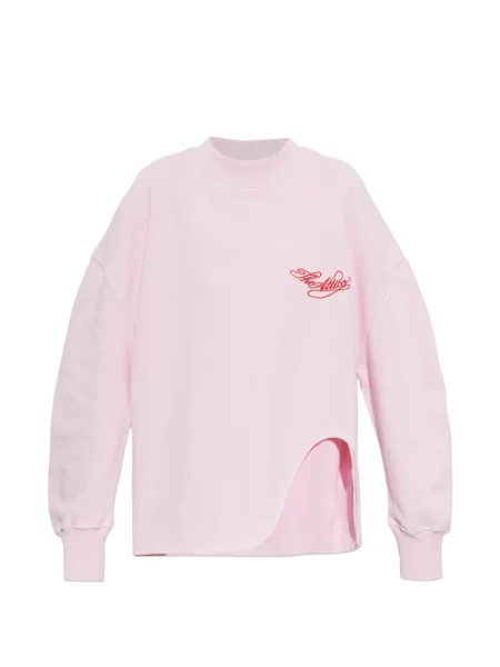 Tricou The Attico cu broderie roz