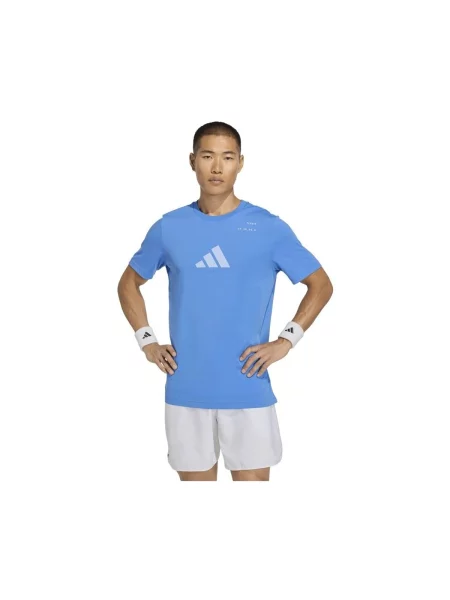 Tenis majica Adidas plava
