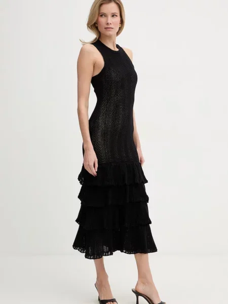 Twinset rochie de vară din negru