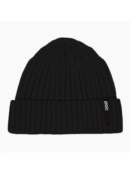 Téli sapka POC Beanie Short uranium black. Méret: OS fekete