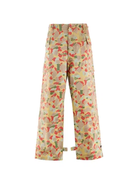 Pantaloni cargo Saint Mxxxxxx cu imagine cu model camuflaj
