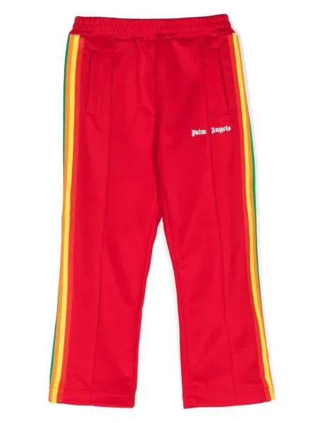 Spodnie dziecięce Palm Angels czerwone
