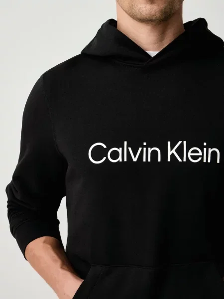 Calvin Klein kapucnis melegítőfelső férfi fekete