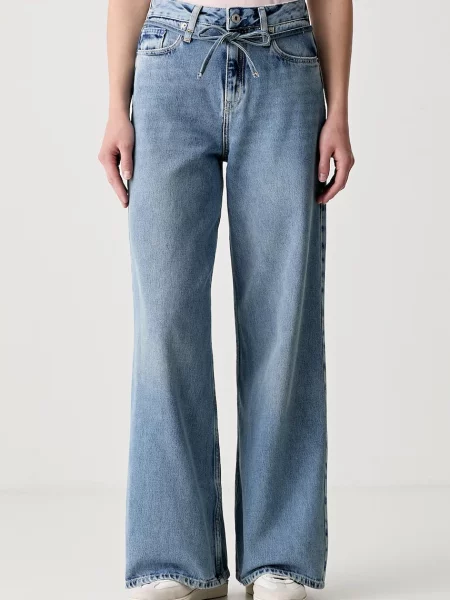 Karl Lagerfeld Jeans blugi relaxed fit pentru femei albastru