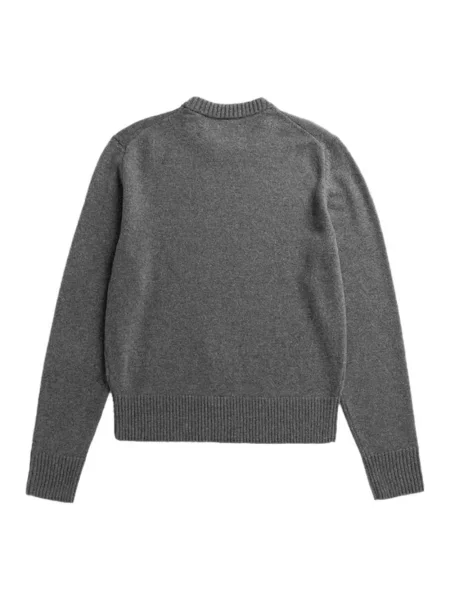 Sweter Norse Projects wełniany szary