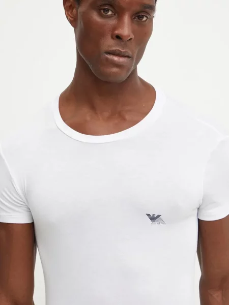 Emporio Armani Underwear póló otthoni viseletre 2 db fehér