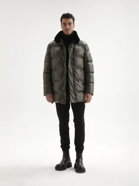 Antioch Prehodna jakna kaki