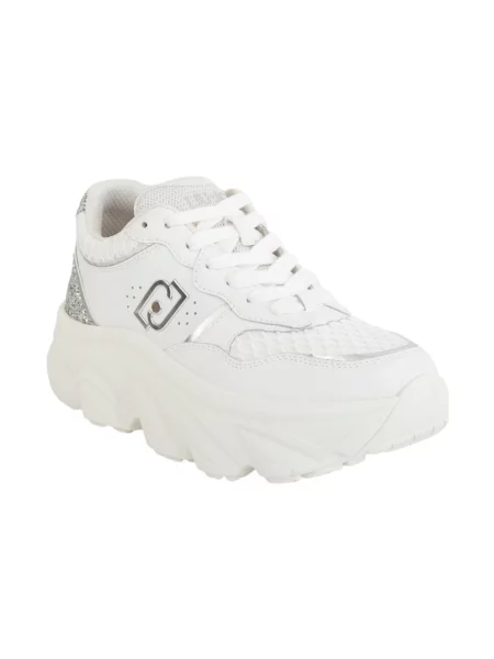 Sneakersy Liu Jo skórzane białe