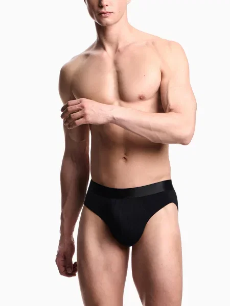 Трусы Emporio Armani из модала черные