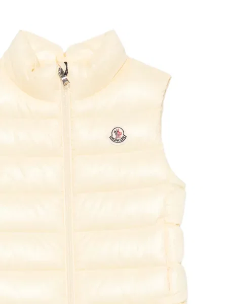 Kamizelka dziecięca Moncler Enfant żółta