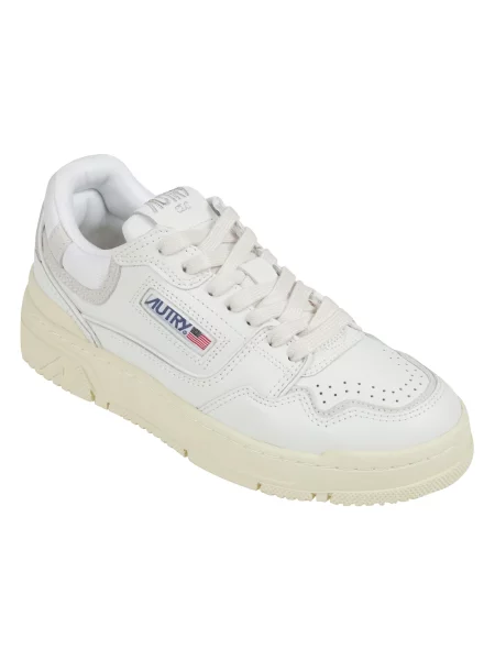 Sneakersy Autry zamszowe białe