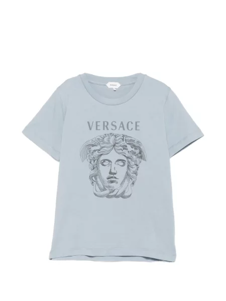 Koszulka dziecięca Versace niebieska