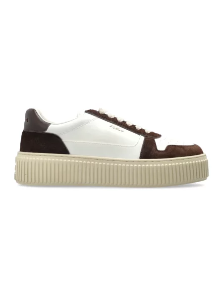 Sneakersy Furla skórzane białe