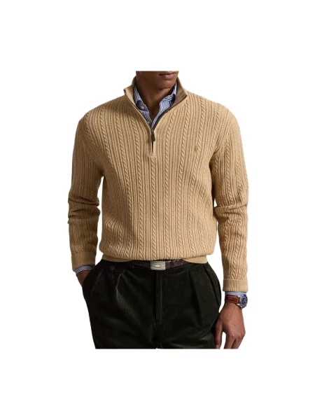 Kardigan Polo Ralph Lauren brązowy