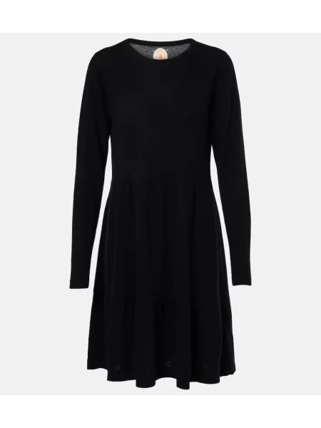 Rochie Jardin Des Orangers de lână negru