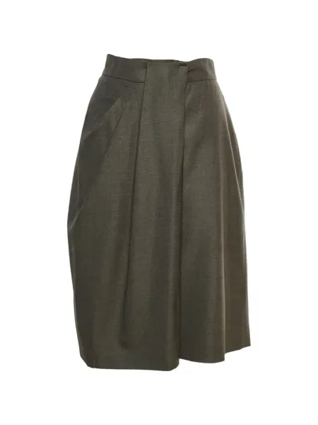 Fustă midi Max Mara maro