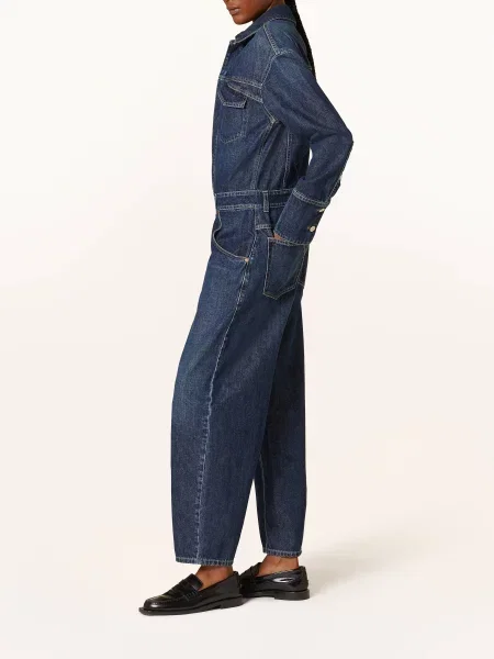 Closed Kombinezon Jeansowy Jaslin blau granatowy