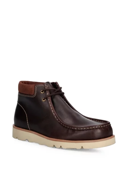 Μποτάκια Clarks Originals με κορδόνια με δαντέλα καφέ
