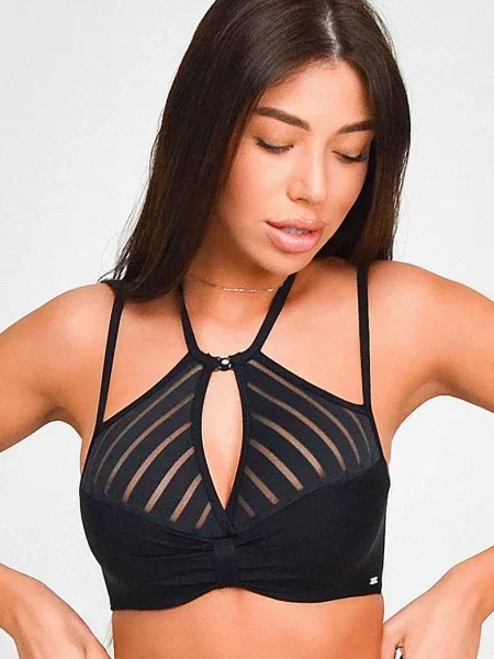 Верх купальника Push Up чорний