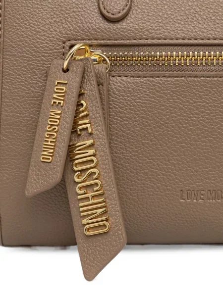 Шопинг чанта Love Moschino с автограф