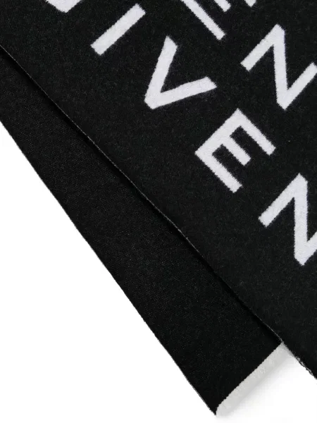 Žakardinis šalikas Givenchy juoda
