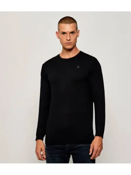 KARL LAGERFELD Pulover negru