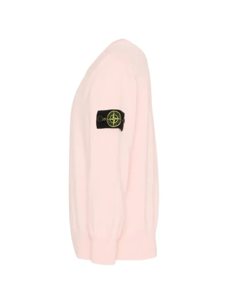 Sweter dziecięcy Stone Island różowy