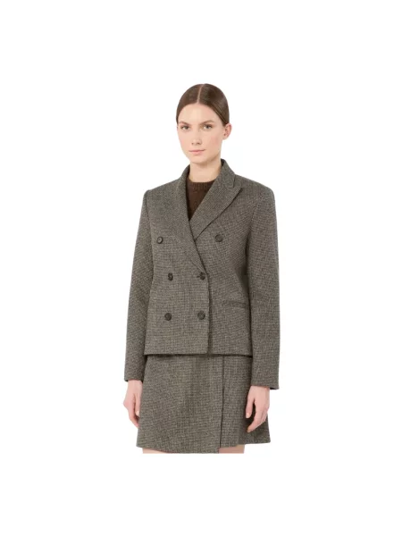 Marynarka Weekend Max Mara brązowa