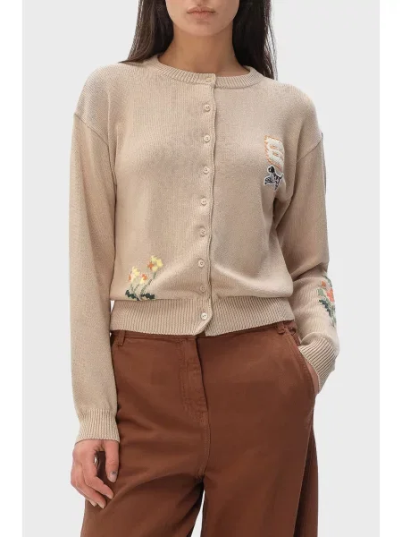Светр Weekend Max Mara коричневий