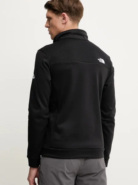 Férfi The North Face Mountain Athletics Fleece Zip melegítőfelső tnf fekete. Méret: M fekete