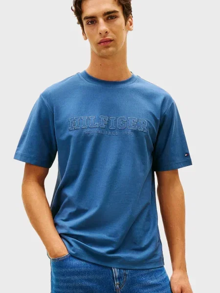 Футболка Tommy Hilfiger блакитна