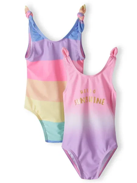 MINOTI Costum de baie întreg auriu / lila / mai multe culori