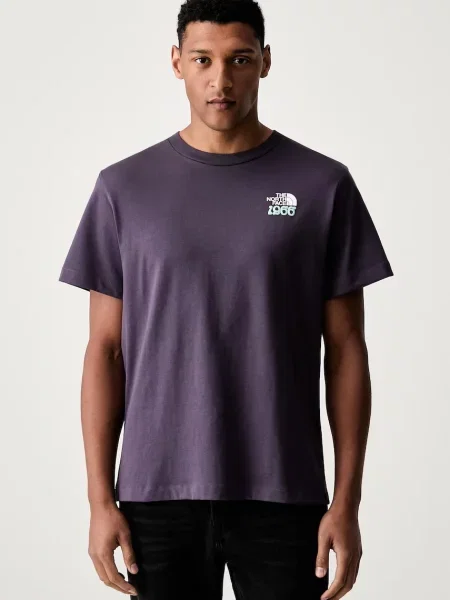 The North Face tricou pentru bărbați din TNF RELAXED violet