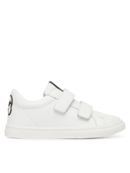 Sneakersy KARL LAGERFELD białe