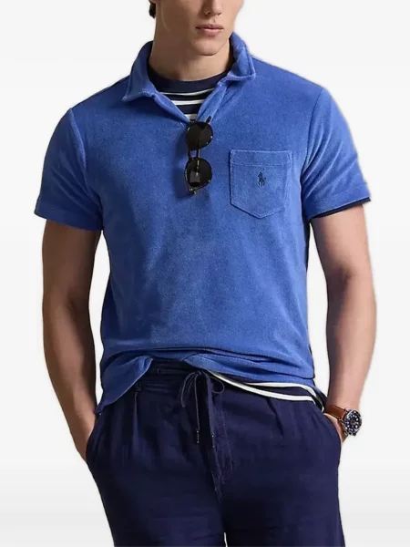 Με κολάρο polo Polo Ralph Lauren μπλε