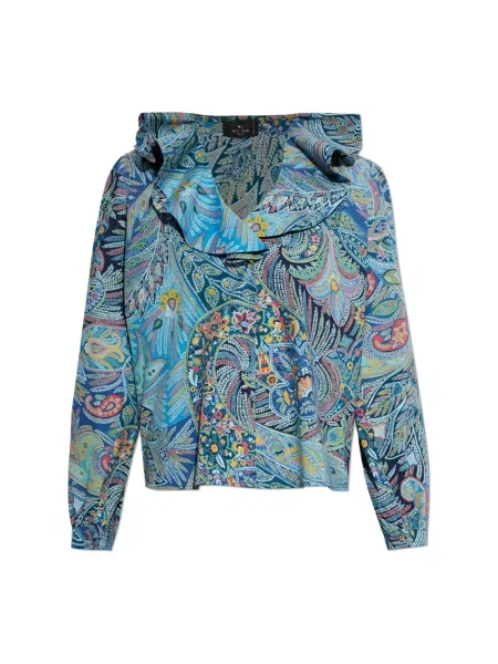 Bluzka Etro niebieska
