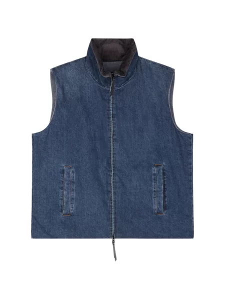 Vestă denim Jnby albastru