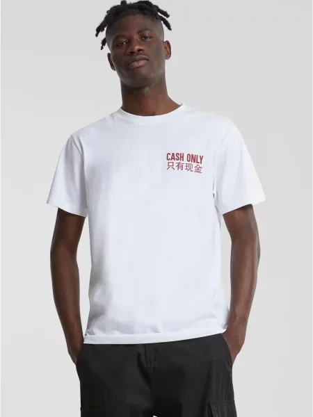 Tricou Mister Tee alb