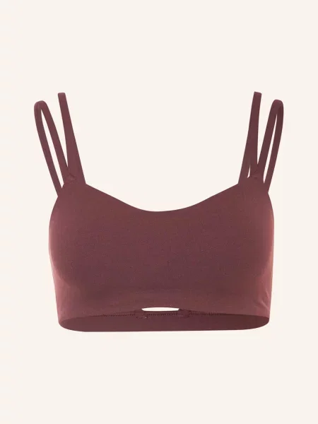 Nike Sportovní Podprsenka Zenvy Strappy tmavě červená